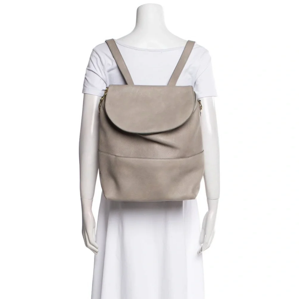 Shinola leather convertible backpack with shoulder strap - Picture 5 of 6